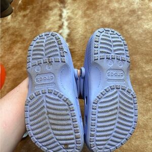 CROCS womens Light Purple Sandals